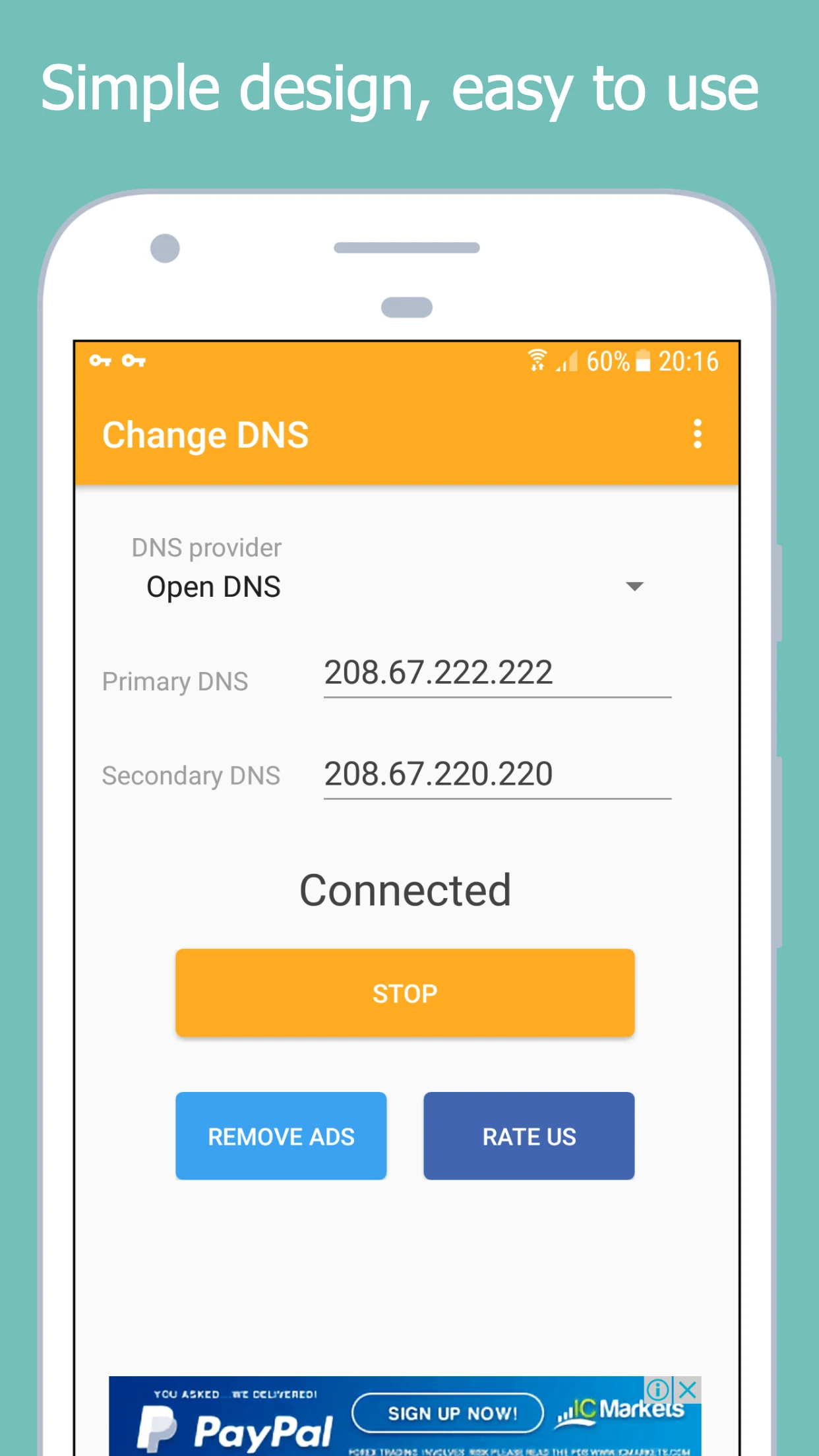 Change DNS (No Root 5G/Wifi) screenshot
