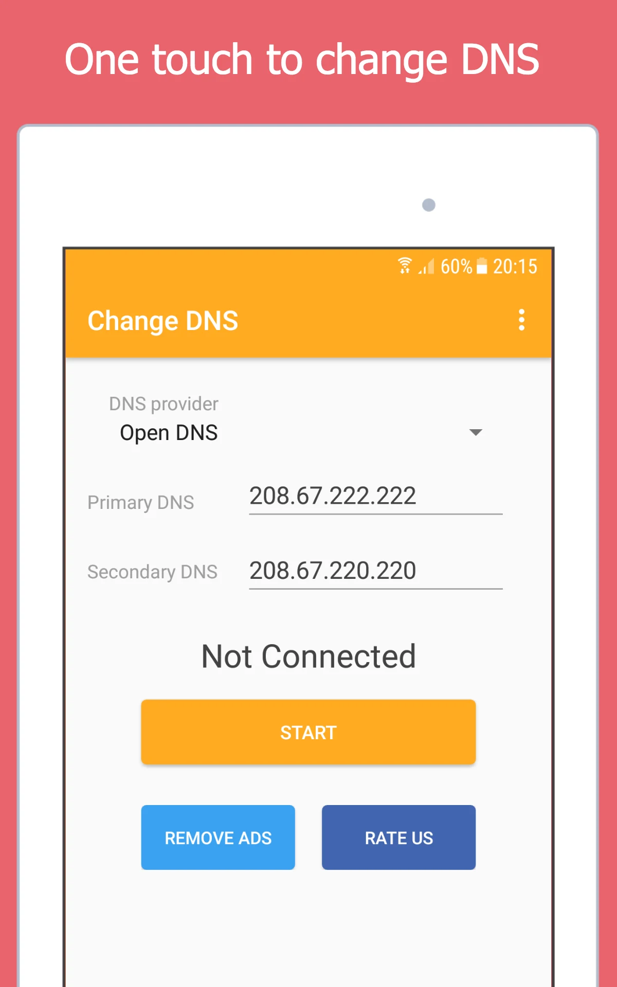 Change DNS (No Root 5G/Wifi) screenshot